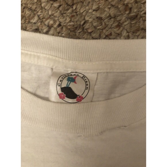 Vintage Hawaii Salamander Vacation T Shirt Unisex XL Single Stitch Caribbean Dre - Picture 5 of 8